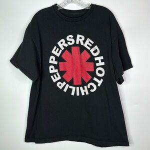 Red Hot Chilli Peppers 2012 I'm With You Tour Black Tshirt XL